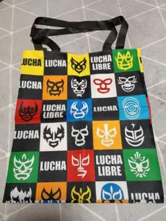 ☆Lucha Libre☆マスクデザイン トートバッグ♪