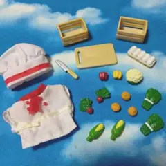 365☆シルバニアファミリー☆シェフセット☆2000年当時物☆レア