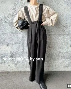 select MOCA by son セレクトモカ　ハイウエストサロペット