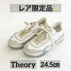 ✨レア限定品✨Theory セオリー スニーカー カーフ MF201 24.5㎝のサムネイル