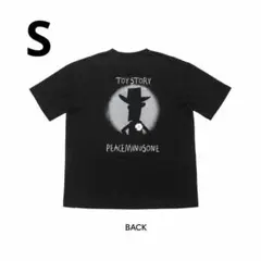 PEACEMINUSONE トイストーリー コラボグッズ Tシャツ M ブラック PEACEMINUSONE トイストーリー コラボグッズ Tシャツ M - メルカリ