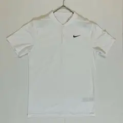 ナイキ Dri-FIT ホワイト L ヘンリーネック ゴルフ