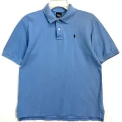 90sラルフローレンPOLORalphLauren半袖ポロシャツワンポイント刺繍
