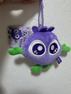 ブルーベリーアイ　ブルブルくん　マスコット　わかさ生活 ぬいぐるみ