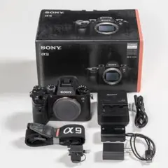 SONY α9 ILCE-9 撮影枚数2168枚＋縦型グリップ+バッテリー2個 SONY α9 ILCE-9 撮影枚数2168枚＋縦型グリップ+バッテリー2個 - メルカリ