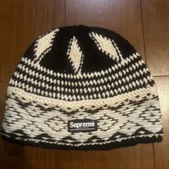 Supreme 24FW Diamond Beanie 黒