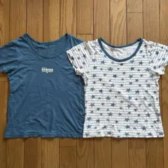 西松屋　肌着　半袖　シャツ　2枚セット　130