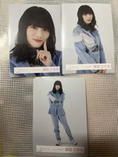 ラ*ス様 櫻坂46 森田ひかる 生写真 2022年 年末歌唱衣装 セミコン