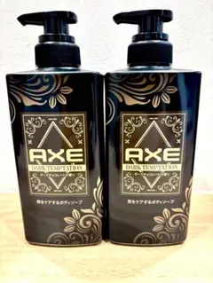 アックス フレグランスボディソープ ダークチョコレート 370g 本体 10本 AXE アックス ダークテンプテーション ボディソープ 本体&詰替