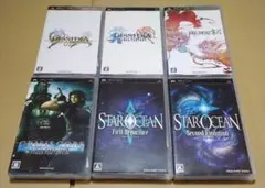 ファイナルファンタジー スターオーシャン PSP 6点セット