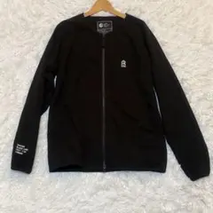DUFFER BLACK LABEL ジップジャケット L 黒