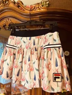 ✩.*˚FILA テニスウェア スコート チューリップ柄Mサイズ✩.*˚
