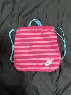 nike knapsack border pink
