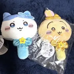 超まじかるちいかわ　ぬいぐるみミラー　 　ハチワレ　うさぎ