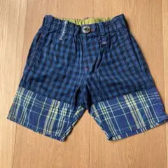 ブリーズ　チェック短パン　110