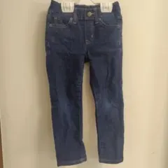 ✨️美品✨️ユニクロ キッズ デニムパンツ ジーンズ ネイビー 100cm