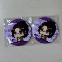 進撃の巨人 ハンジ・ゾエ 缶バッジ 2個セット