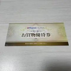 ヤマダ電機　5000円株主優待券