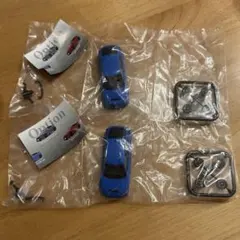 1/64 シビックタイプR レーシングブルーパール　2個　トイズキャビン　ガチャ