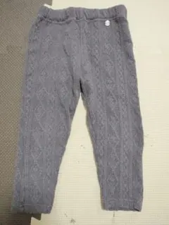 プティマイン　レギンス　茶色　90cm