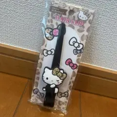 サンリオ ハローキティ ロングヘアクリップ ヒョウ柄　ギャル