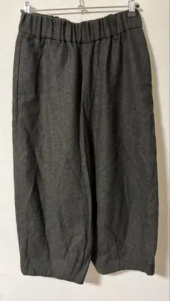 パドカレ　pas de calais ガウチョパンツ36 2021AW カーキ