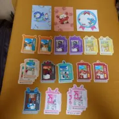 ポケモンセンターオンライン限定☆普通＆星柄キラキラシール他 合計19枚セット