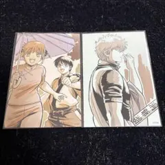 銀魂 映画 特典 ポストカード 銀時 新八 神楽