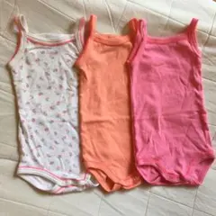 i*a様 プチバトー キャミソール　ロンパース　3点セット