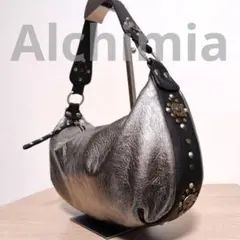 アルキミア ワンショルダー スタッズ レザー y2k 00s archive