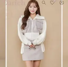 ダーリッチ Darich ニットコンビスウェットセットアップ