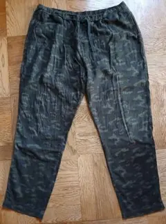 UNIQLO ユニクロ カモフラージュイージーパンツ カーキ 迷彩柄 XL