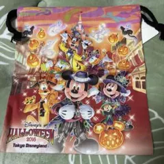 ディズニーランド 2016年 ハロウィン巾着