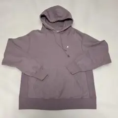 Champion リバースウィーブ　パープル フード付きパーカー Mサイズ