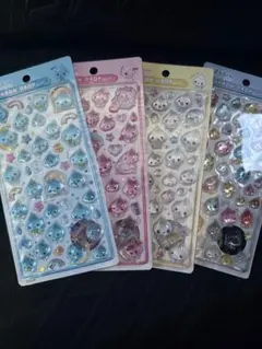 【新品未開封】　しずくちゃん　ボンボンドロップシール　正規品　４枚セット