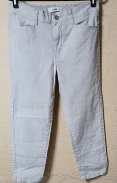 ライトグレー スキニーパンツ 標準サイズ