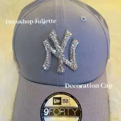 NewEra9FORTYニューエラ♡グレーデコキャップ