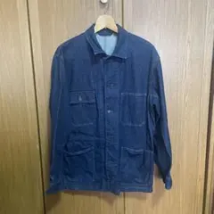 UNIQLO ウォッシュユーティリティジャケット（デニム）