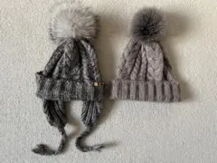 日本製　CA4LA 子ども　キッズ　大人　親子　リンクコーデ　ニット帽