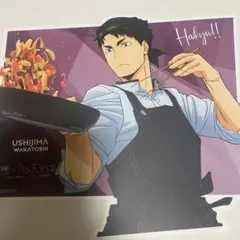 ハイキュー　大戸屋　ダイカット ビジュアルボード 牛島若利