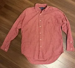 Ralph Lauren Bartlett 長袖シャツ S （日本M）赤チェック