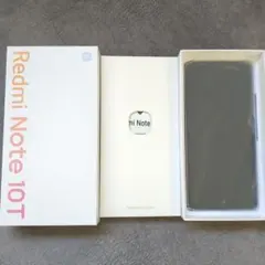 Xiaomi Redmi Note 10T 5G/Azure Black①のサムネイル