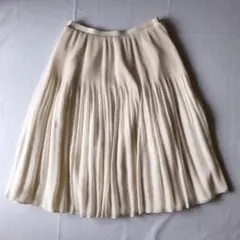 【未使用タグ付】 ミッシェルクラン プリーツスカート