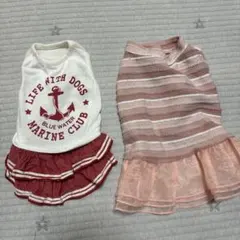 犬服　ドッグウェア　2枚セットのサムネイル