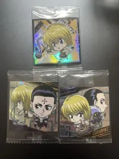 HUNTER×HUNTERウエハース　クラピカ　クロロ
