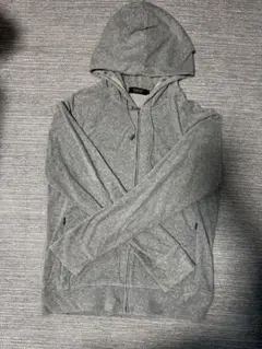 ベロア パーカー