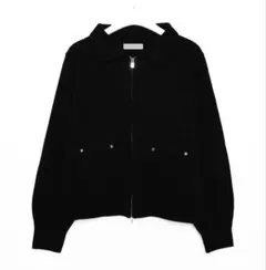 NUGU JECRIT4452 フラップポケットダブルジップニット