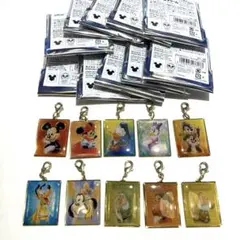 ディズニー金フチチャームコンプリート10点