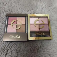 excel アイシャドウパレット 2個セット