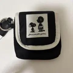 PEANUTS スヌーピー ポーチ ブラック